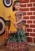 Picture of Fascinating Cotton Sea Green Kids Lehenga Choli