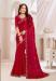 Picture of Graceful Silk Crimson Saree