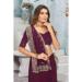 Picture of Beauteous Georgette Brown Saree