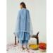 Picture of Splendid Silk Steel Blue Readymade Salwar Kameez