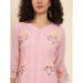 Picture of Enticing Georgette Pink Kurtis & Tunic