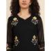 Picture of Elegant Georgette Black Kurtis & Tunic