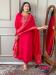 Picture of Marvelous Chiffon Red Readymade Salwar Kameez