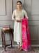 Picture of Graceful Chiffon Azure Readymade Salwar Kameez