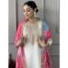 Picture of Well Formed Chiffon Beige Readymade Salwar Kameez