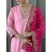 Picture of Sublime Silk Light Pink Readymade Salwar Kameez