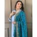 Picture of Resplendent Silk Sky Blue Readymade Salwar Kameez