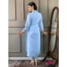 Picture of Resplendent Silk Sky Blue Readymade Salwar Kameez