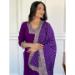 Picture of Lovely Silk Indigo Readymade Salwar Kameez