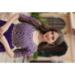 Picture of Well Formed Georgette Purple Readymade Gown