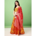 Picture of Sublime Silk Dark Golden Rod Lehenga Choli