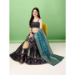 Picture of Enticing Silk Black Lehenga Choli