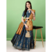 Picture of Bewitching Silk Midnight Blue Lehenga Choli