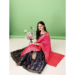 Picture of Pretty Silk Navy Blue Lehenga Choli