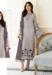 Picture of Appealing Georgette Silver Straight Cut Salwar Kameez