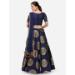 Picture of Fine Silk Midnight Blue Lehenga Choli