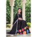 Picture of Fine Chiffon Black Kids Lehenga Choli