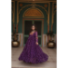 Picture of Pleasing Georgette Purple Party Wear Gown