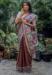 Picture of Pleasing Silk Dark Olive Green Saree