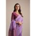 Picture of Resplendent Cotton Light Slate Grey Saree