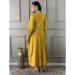 Picture of Ideal Chiffon Golden Rod Readymade Salwar Kameez