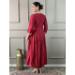 Picture of Sightly Chiffon Maroon Readymade Salwar Kameez