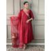 Picture of Sightly Chiffon Maroon Readymade Salwar Kameez