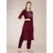 Picture of Taking Cotton Maroon Readymade Salwar Kameez