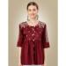 Picture of Stunning Silk Maroon Kurtis & Tunic