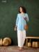 Picture of Amazing Rayon Light Steel Blue Kurtis & Tunic