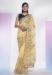 Picture of Enticing Georgette & Net & Organza Light Yellow Saree