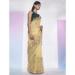 Picture of Enticing Georgette & Net & Organza Light Yellow Saree