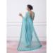 Picture of Georgette & Net & Organza Light Sea Green Saree