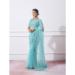 Picture of Georgette & Net & Organza Light Sea Green Saree