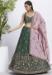 Picture of Stunning Chiffon Sea Green Lehenga Choli