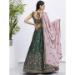 Picture of Stunning Chiffon Sea Green Lehenga Choli