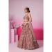 Picture of Charming Chiffon Rosy Brown Lehenga Choli