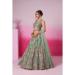 Picture of Sightly Chiffon Slate Grey Lehenga Choli