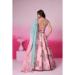 Picture of Comely Chiffon Pink Lehenga Choli