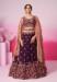 Picture of Nice Chiffon Brown Lehenga Choli