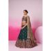 Picture of Fascinating Chiffon Sea Green Lehenga Choli