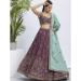 Picture of Magnificent Chiffon Grey Lehenga Choli