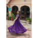 Picture of Marvelous Georgette Purple Readymade Gown