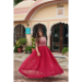 Picture of Bewitching Georgette Light Pink Readymade Gown