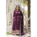 Picture of Pretty Georgette Purple Readymade Gown