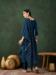 Picture of Organza Midnight Blue Readymade Salwar Kameez