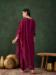 Picture of Grand Organza Dark Magenta Readymade Salwar Kameez