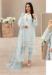 Picture of Georgette Off White Straight Cut Salwar Kameez