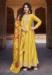 Picture of Radiant Silk Golden Rod Anarkali Salwar Kameez