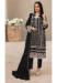 Picture of Stunning Georgette Black Straight Cut Salwar Kameez